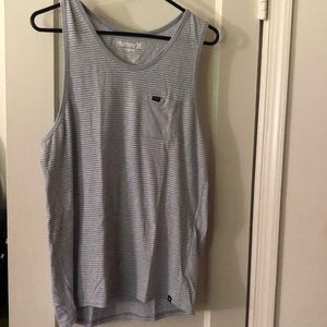 Men’s light gray Hurley tank top
